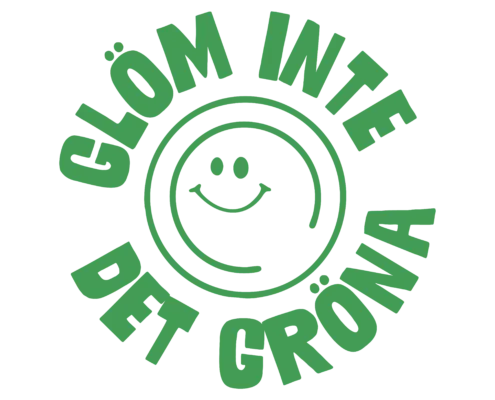 Kasvista ei jätetä -tunnus_vihreä_SWE